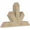 Ekena Millwork Saratoga Rough Sawn Timber Gable Bracket, Douglas Fir, 48"W x 30"H x 6"D x 6"F, 15/12 Pitch GBW048X30X0606SAR00RDF - alternate 4
